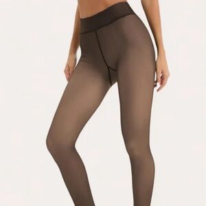 Qotton Chic Sherpa Tights